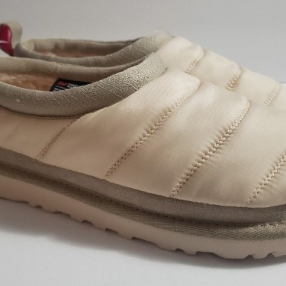 UGG Cream and Tan Quilted Slip-Ons main image 2